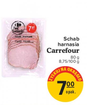 Schab harnasia Carrefour targ świeżości promocja