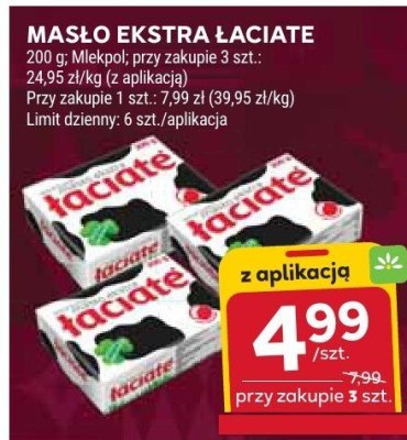 Masło ekstra łaciate promocja w Stokrotka