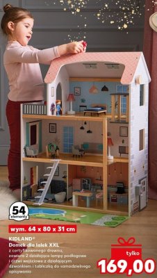 Domek dla lalek XXL KIDLAND promocja w Kaufland