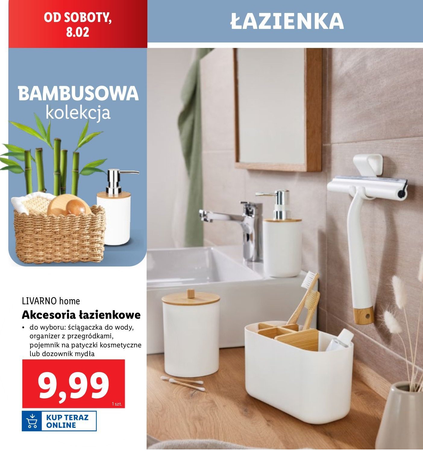 Organizer na kosmetyki LIVARNO HOME promocja