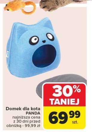 Domek dla kota panda 41 x 32 x 45 cm promocja