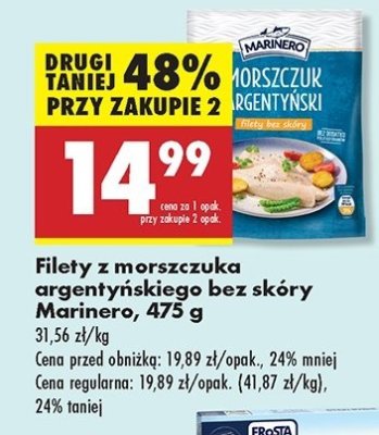 Filet z morszczuka argenty艅skiego Marinero promocja