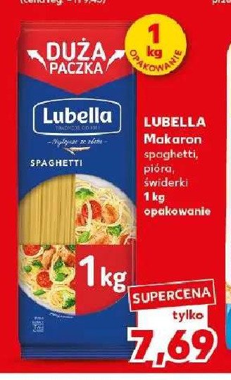 Makaron pióra Lubella makaron promocja