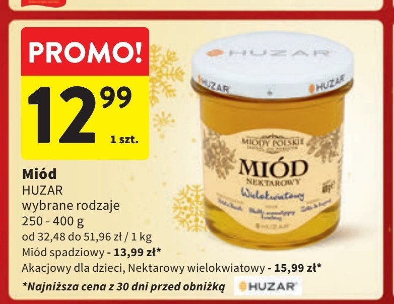 Miód akacjowy Miody polskie promocja