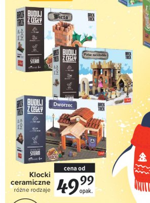 Buduj z cegły - dworzec Trefl promocja