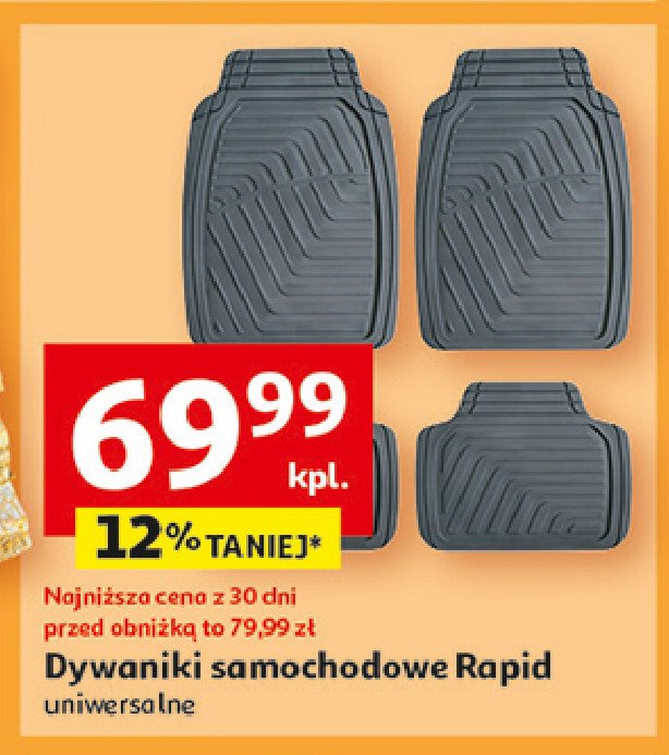 Dywaniki samochodowe rapid promocja