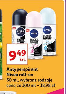 Antyperspirant pure Nivea invisible black & white promocje