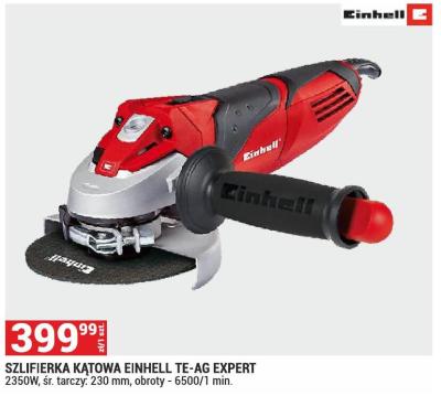 SZLIFIERKA KĄTOWA EINHELL TE-AG EXPERT promocja w Merkury Market