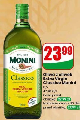 Oliwa z oliwek Extra Virgin Classico  promocja w Dino