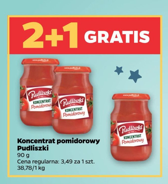 Koncentrat pomidorowy Pudliszki promocja