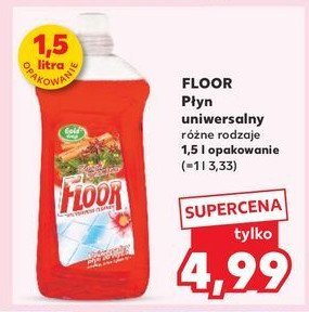 Płyn uniwersalny Gold drop floor promocja