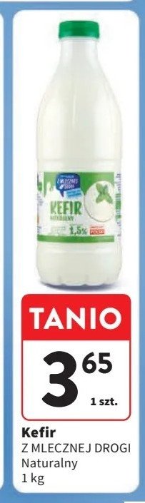 Kefir naturalny Z mlecznej drogi promocja