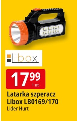 Latarka szperacz Libox LB0169/170 Lider Hurt promocja w Leclerc