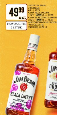 Bourbon Jim beam red stag black cherry promocja
