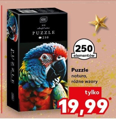 Puzzle natura, różne wzory 250 elementów promocja w Kaufland