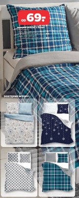 Komplet pościeli z flaneli 220x200 cm + 70x80 cm promocja w Netto