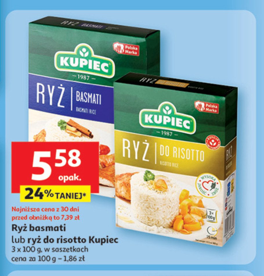 Ryz basmati Kupiec promocja