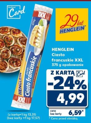 Ciasto francuskie XXL promocja w Kaufland