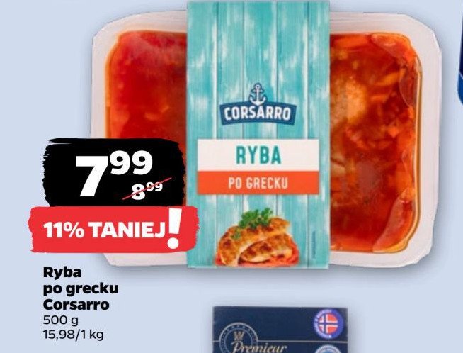 Ryba po grecku Corsarro promocja w Netto