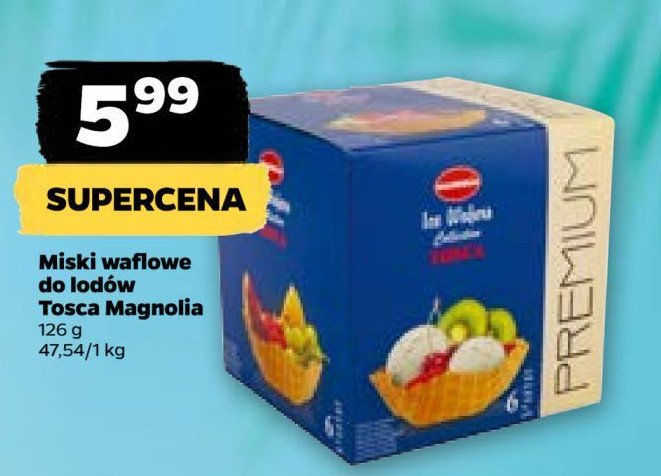 Miseczka waflowa Magnolia spożywcze promocja