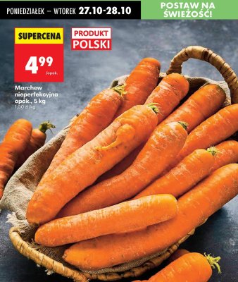 Marchew promocja w Biedronka
