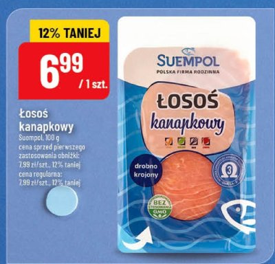 Łosoś kanapkowy Suempol promocja w POLOmarket