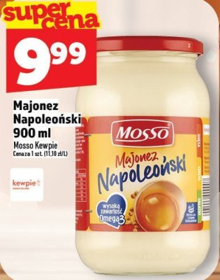 Majonez Napoleoński Mosso 900 ml promocja w TOPAZ