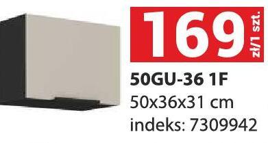 Szafka kuchenna 50GU-36 1F promocja w Merkury Market