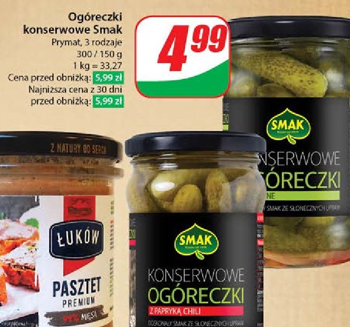Og贸reczki z chili Smak promocja