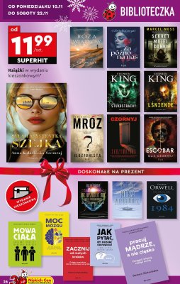 Książka - Róża Wiatrów Agnieszka Krawczyńska promocja w Biedronka