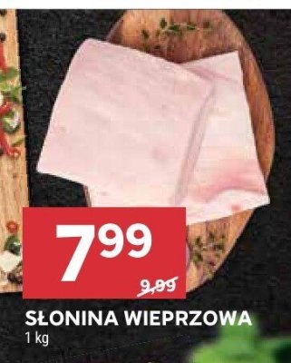 Słonina wieprzowa promocja w Stokrotka