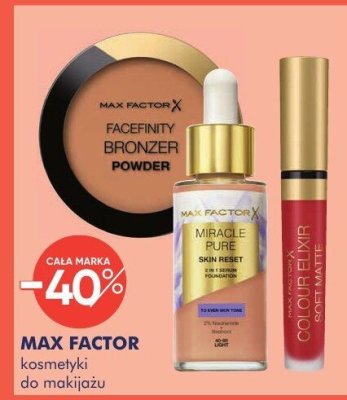 Kosmetyki MAX FACTOR kosmetyki do makijażu promocja w Super-Pharm