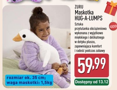 Maskotka HUG-A-LUMPS promocja w Aldi