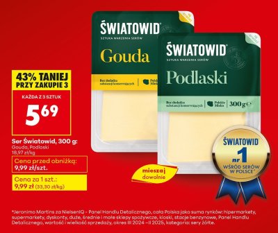 Ser Podlaski promocja w Biedronka