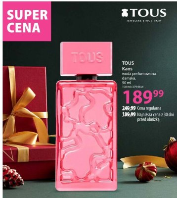 Woda perfumowana TOUS Kaos damska promocja w Hebe