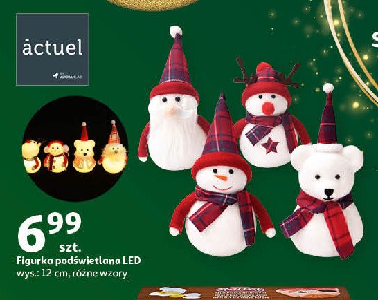 Figurka podświetlana led 12 cm Actuel promocja