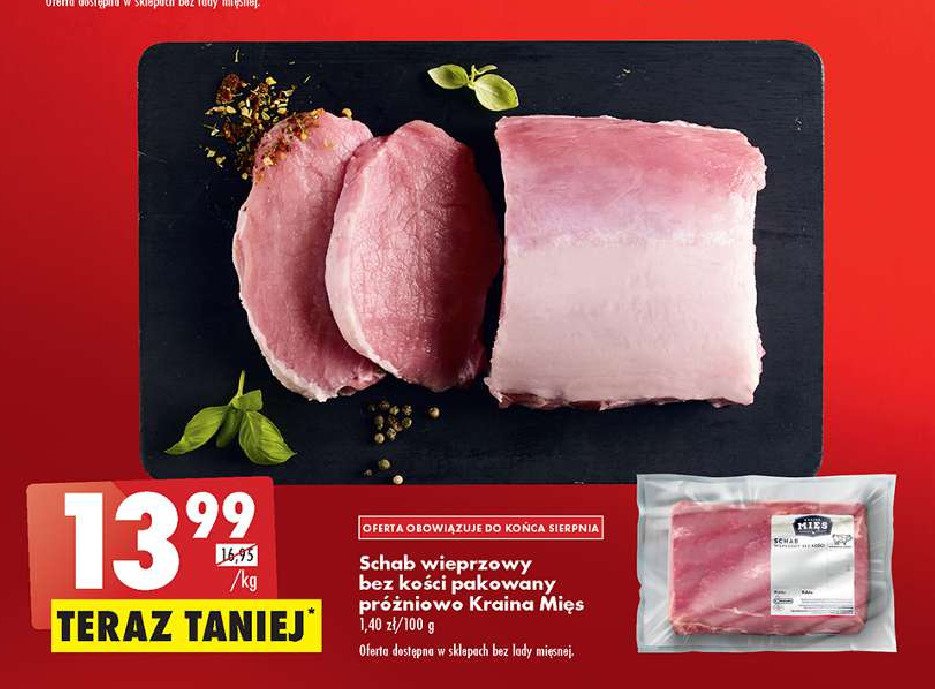 Schab bez kości Kraina mięs promocje