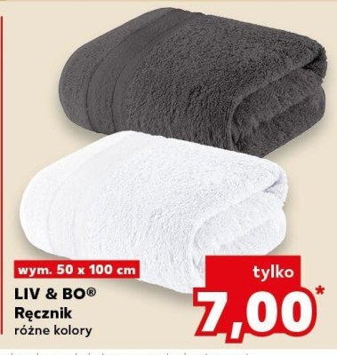 Ręcznik LIV & BO® promocja w Kaufland