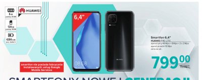 Smartfon p40 lite czarny 6/128 gb android 10 Huawei promocja