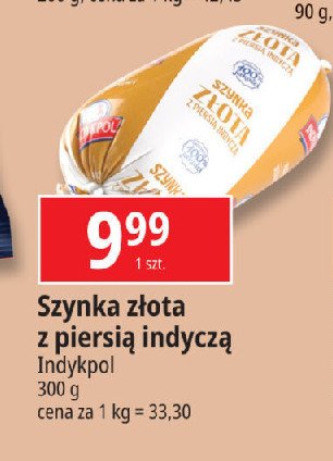 Szynka złota Indykpol promocja