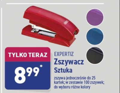 Zszywacz + 100 zszywek Expertiz promocja