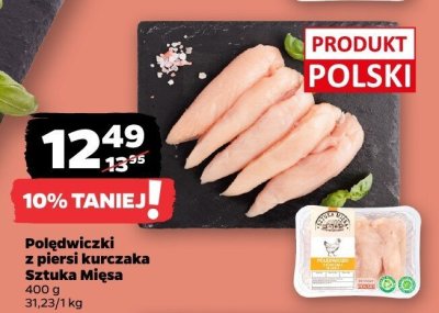 Polędwiczki z piersi kurczaka Sztuka Mięsa promocja w Netto