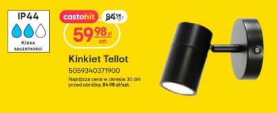 Kinkiet Tellot Castorama promocja w Castorama