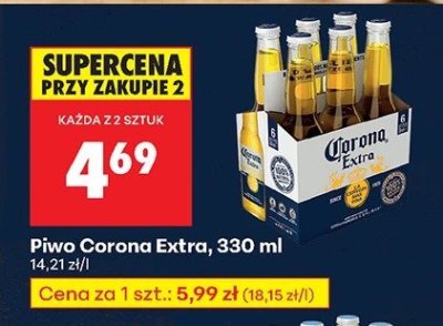 Piwo Corona Extra promocja w Biedronka