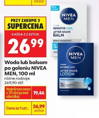 Balsam po goleniu MEN, 100 ml różne rodzaje  promocja w Biedronka