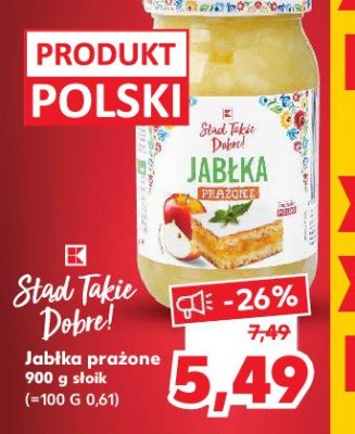 Jabłka prażone K-classic promocja