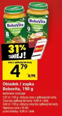 Obiadek / zupka Bobovita promocja w Twój Market