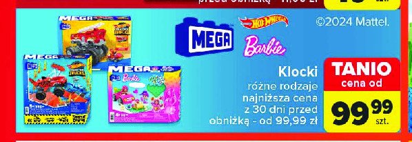 Klocki hot wheels Mega bloks promocja