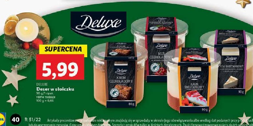 Krem czekoladowy Deluxe promocja