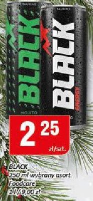 Napój BLACK/BLUE Black/Blue promocja w Chorten